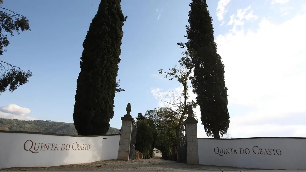 Entrada da Quinta do Crasto, no Douro, Portugal